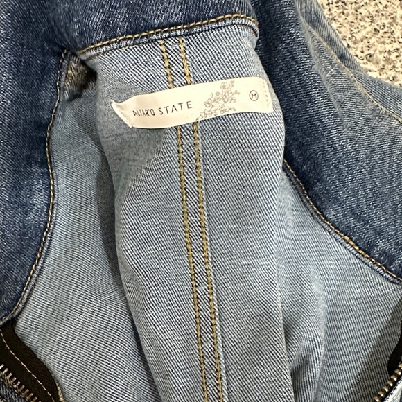 Altar'd State Blue Denim Jumpsuit - Picture 4 of 4